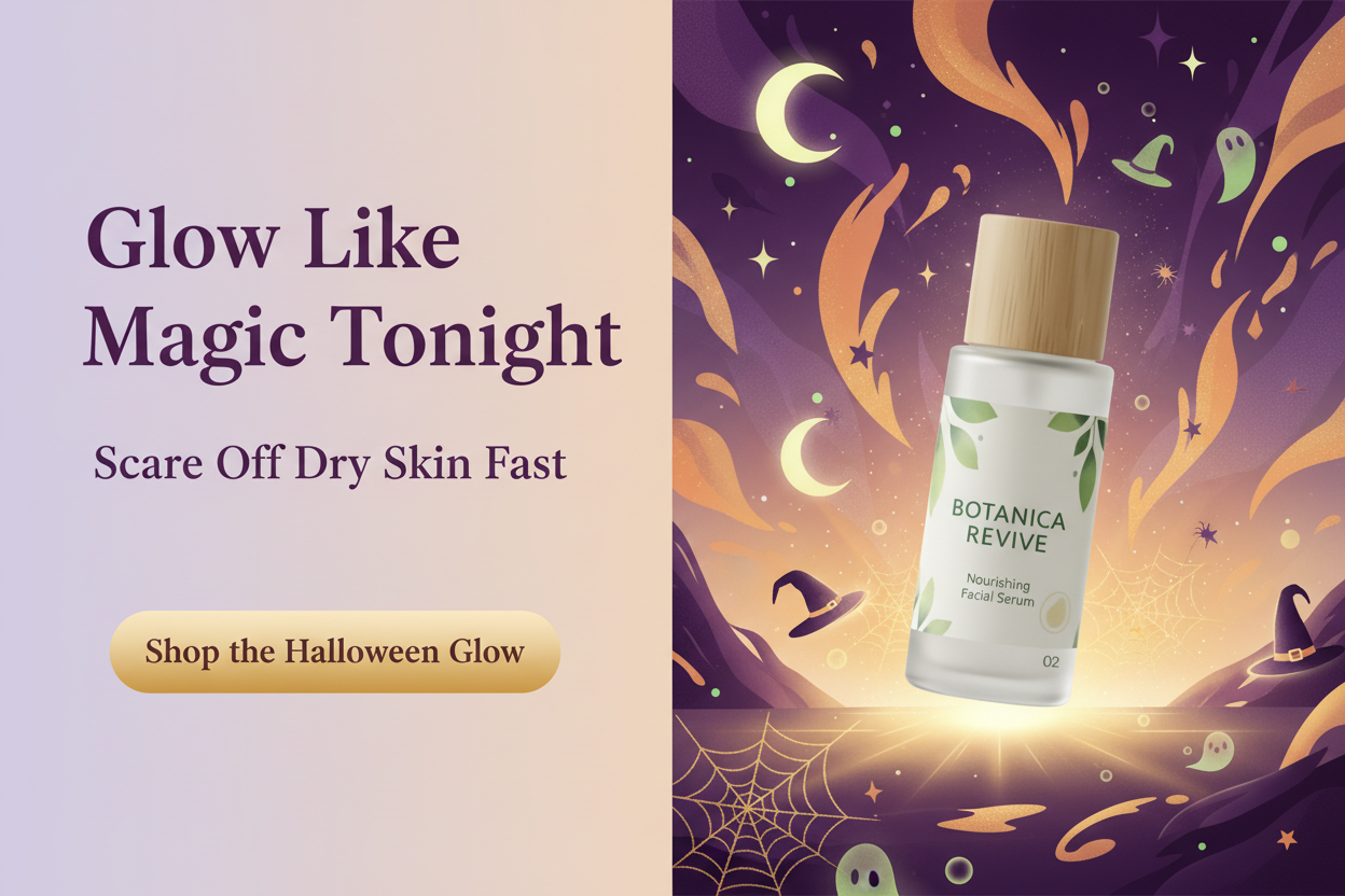 Halloween Beauty Serum Promotion