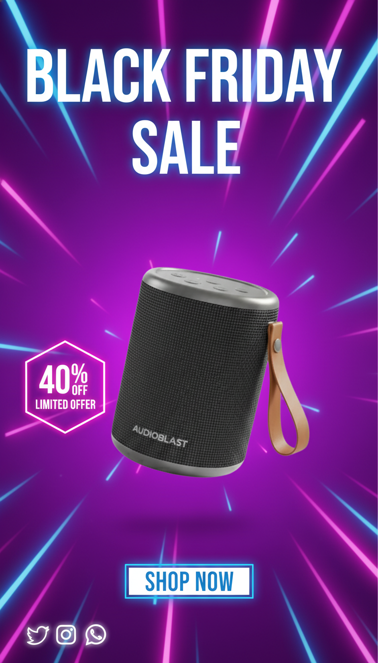 Electronic Speaker Black Friday Sale